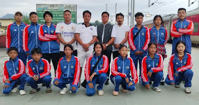 arunachaltimes_'s tweet image. (22 karatekas to represent state at 9th International #Karate C'ships)
The Arunachal Times - arunachaltimes.in/index.php/2025…