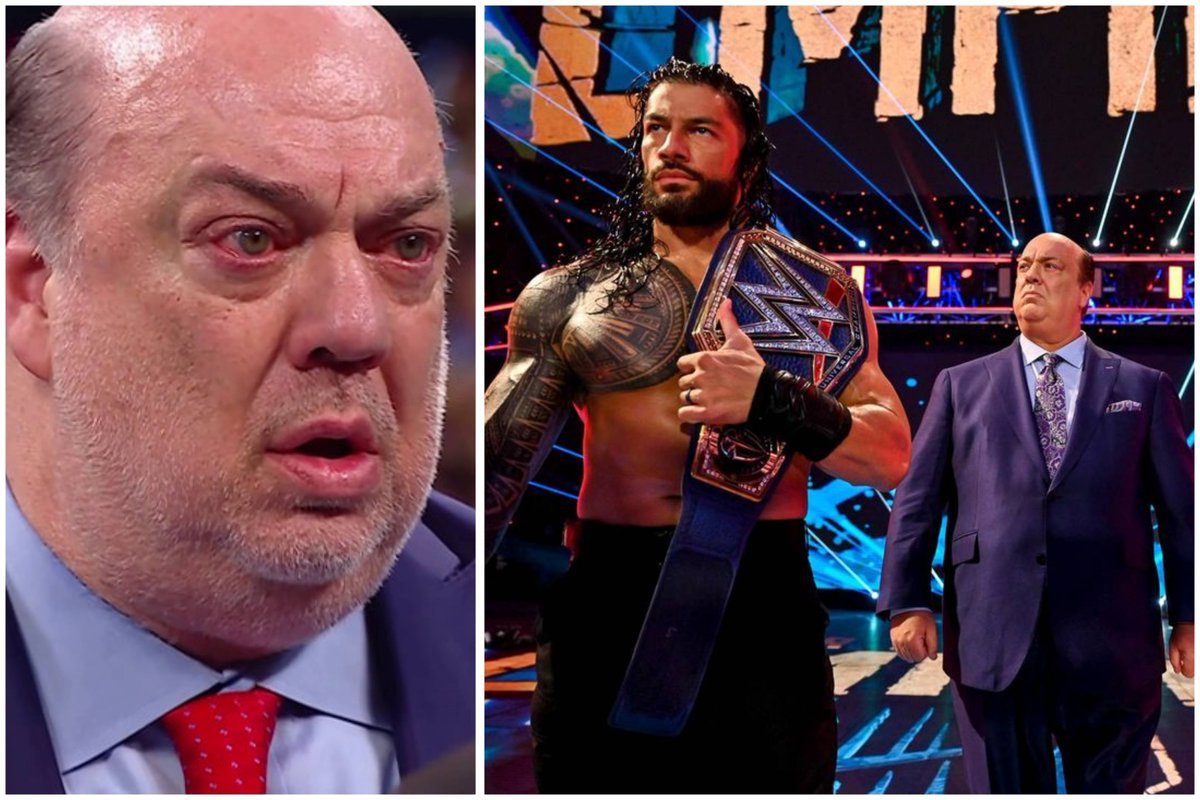 thepgeraa's tweet image. Roman Reigns after Paul Heyman accepted his SummerSlam challenge:
"See you at SummerSlam, dumbass."
From being The Wiseman to now just a dumbass — Paul Heyman's downfall is real 😂