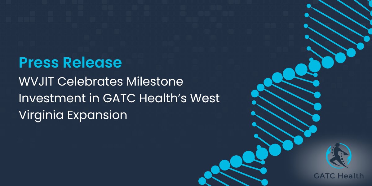 Exciting news! GATC Health hit its first milestone with WV Jobs Investment Trust, unlocking $1M. Our 7.5K sq. ft. AI lab at <a href="/iwvuchambers/">WVU Chambers Innovation Centers</a> with <a href="/WestVirginiaU/">WVU Mountaineers · Let's Go!</a> is now live, developing treatments for #OpioidUseDisorder, #PTSD &amp; more. 

Read more: bit.ly/3TS7LcI
