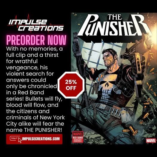 Impulse Creations (@impulsec) on Twitter photo FRANK IS BACK!
Preorder by Friday 7-25-25 to save 25%!
impulsecreations.com/collections/pr… <a href="/Benjamin_Percy/">Benjamin Percy</a> <a href="/JuliusOhta/">Julius Ohta</a> <a href="/MChecC/">Marco Checchetto</a> <a href="/MarvelComicsHQ/">Marvel Comics</a> FRANK IS BACK!
Preorder by Friday 7-25-25 to save 25%!
impulsecreations.com/collections/pr… <a href="/Benjamin_Percy/">Benjamin Percy</a> <a href="/JuliusOhta/">Julius Ohta</a> <a href="/MChecC/">Marco Checchetto</a> <a href="/MarvelComicsHQ/">Marvel Comics</a>