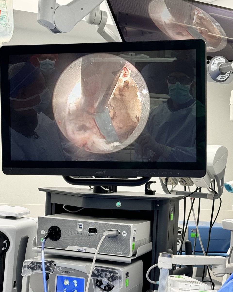 ArthrexSpine's tweet image. “Endoscopic spine surgery offers a transformative advancement for patients by enabling ultra-minimally invasive procedures that result in less tissue disruption*, reduced postoperative pain*, and faster recovery times*, said Andrew Fanous, MD.
Dr. Fanous recently performed the…