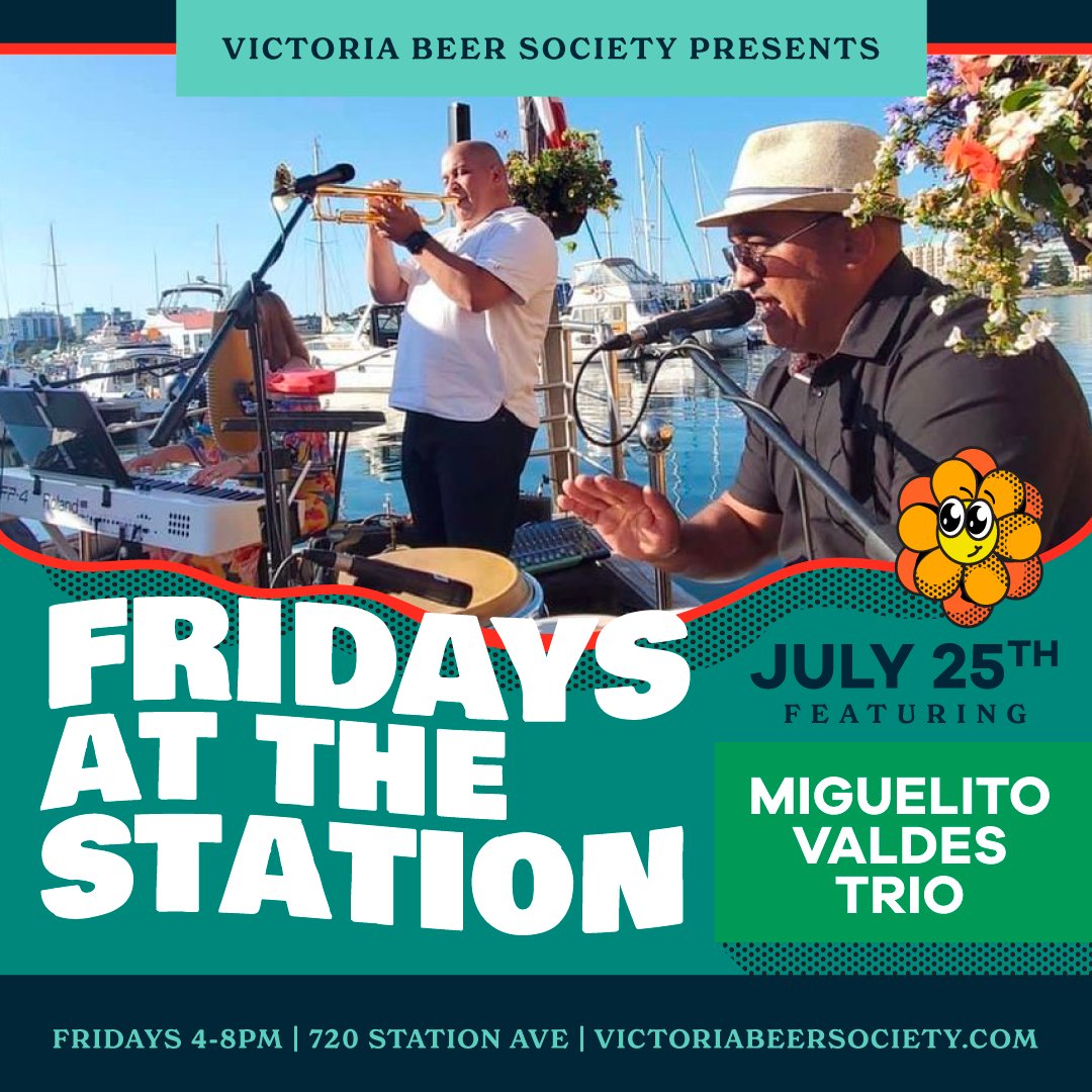 🎉 Kick off your weekend @ #FridaysAtTheStation

🎶 Live tunes by Miguelito Valdes Trio
🏓 Games &amp; activities for all ages
🍔 Delicious bites from your favourite food trucks
🛒 Shop local with @hannmade_markets
🍻 Drinks on deck from the #VBSBeerBus

#YYJEvents #VictoriaEvents