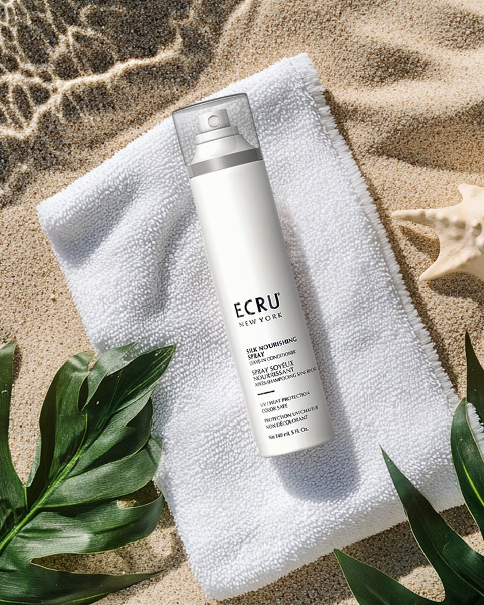 ECRUNewYork's tweet image. If you’re a lover of the sea🌊 our Silk Nourishing Spray will be your hair bestie - protecting your hair + hydrating &amp;amp; protecting your scalp.
Shop Now‼️22% off at ecrunewyork.com/shop/product/s…
#leaveinconditioner #lightweight #hairtreatment #ecrunewyork