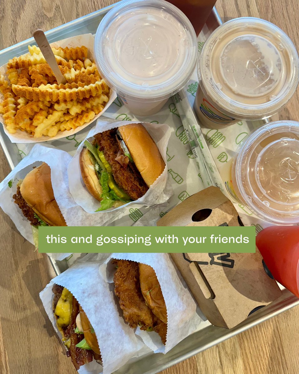 which vibe are you going for? 🍔 🥤<a href="/shakeshack/">SHAKE SHACK</a>