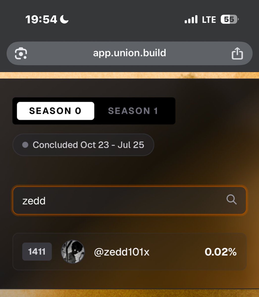 zedd101x's tweet image. i believed in @union_build and its tech, but i need to lock in for season 1
good tech deserves loyal supporters
zkgm to all union belivooors