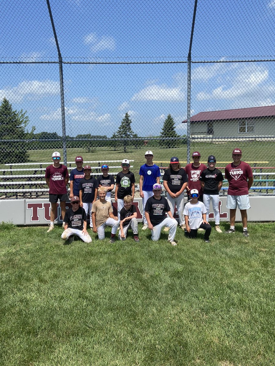 Great 3 days of Turk HS baseball camp! 

#GTGWTGIG