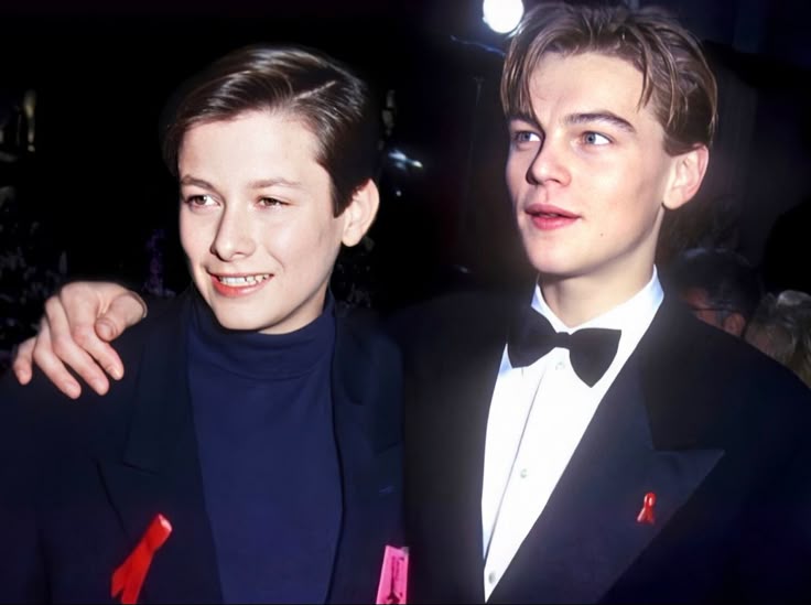 YazawaDevotee's tweet image. Edward Furlong and Leonardo DiCaprio - MTV Movie Awards 1992