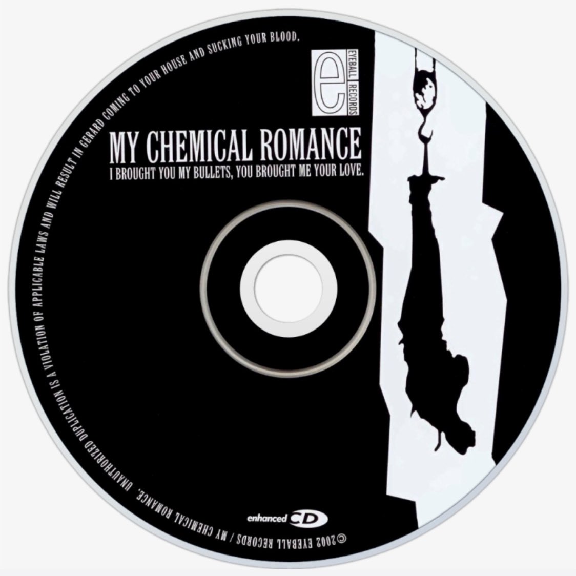 gwayupdates's tweet image. My Chemical Romance released their debut album “I Brought You My Bullets, You Brought Me Your Love” 23 years ago today. 🖤