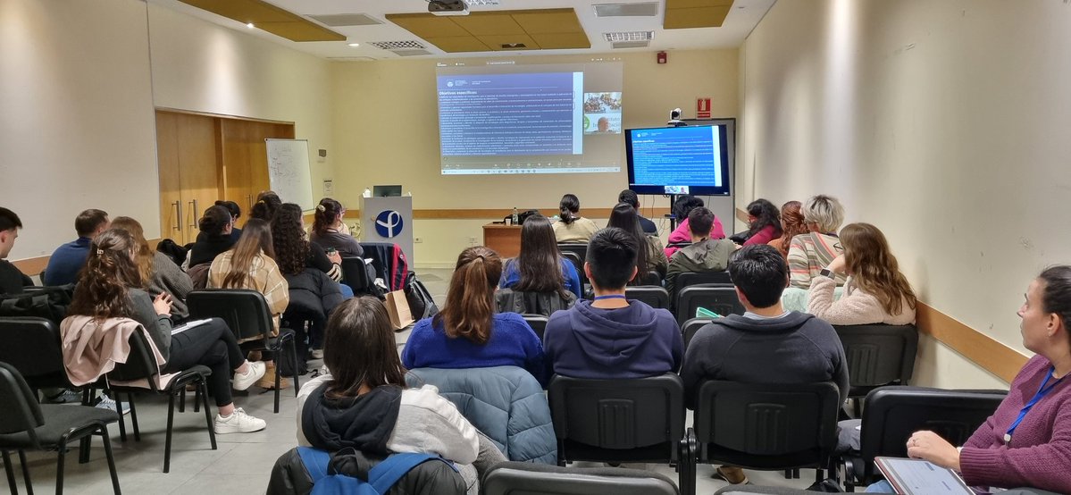IPMontevideo's tweet image. 🔎Sigue el curso "Herramientas para el estudio preclínico de nuevas moléculas bioactivas desde una perspectiva de Una Salud", con ejercicios y presentaciones de estudiantes.
🔬 Apoyan: @UNUBIOLAC, @ANIIuy, Cabbio y @PedecibaB.