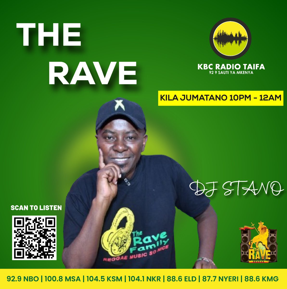 Wakuu... Ati wanasema nini pale uliko? 
#TheRaveKbc ,hapa raha na burudani tu. 
⏰ 10pm, shughli smart aisee..
#ReggaeMusicSoNice