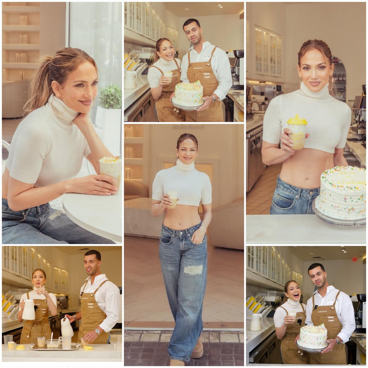 re_jlo's tweet image. 👑 Jennifer Lopez com parceria com a La La Land Kind Cafe do Francois Reihani.
Eu amo esses ensaios, AMO ❤️