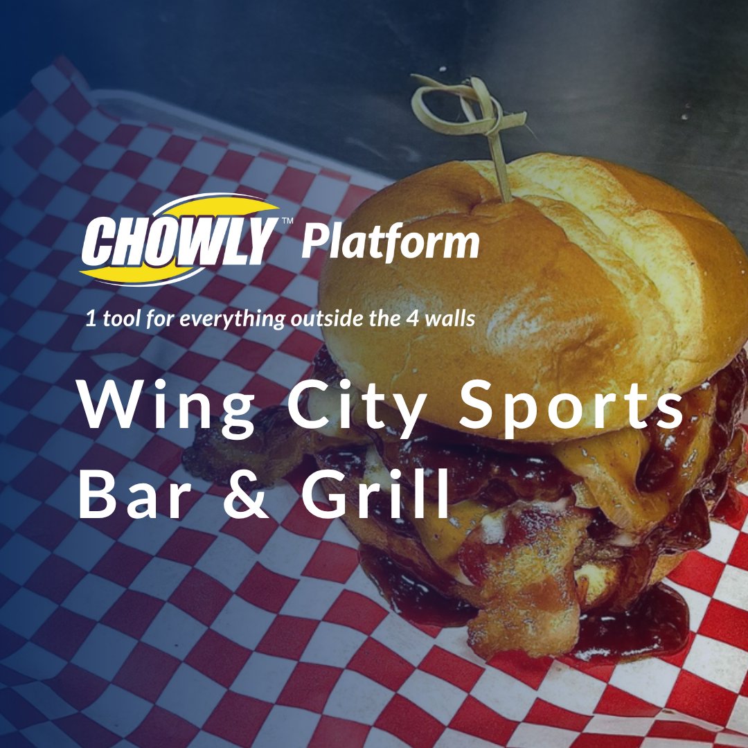 Wing City Sports Bar &amp; Grill saw an 88% increase in first-party digital sales, a 55% boost in average basket size, and saved over $10,000 in third-party commissions, all by switching to the Chowly Platform and putting independent #restaurant growth first. hubs.li/Q03y7Mln0