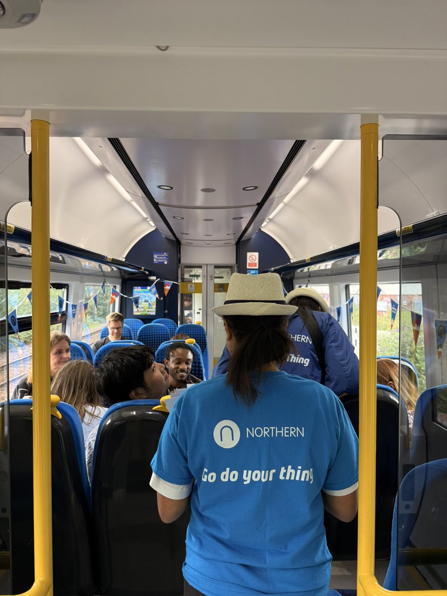 northernassist's tweet image. Did somebody say ice cream train? If you missed us today, look out for these services to get your FREE @Northern_Bloc ice cream this week. 🚆🍦
Thursday -
13.35 Leeds to lIkley
14.10 Ilkley to Leeds
Friday -
13.56 Leeds to Skipton
14.47 Skipton to Leeds
Don't forget to tag us…