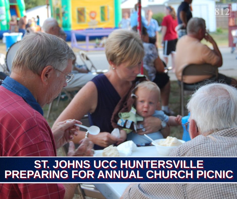 812now's tweet image. Preparations are underway for the St. Johns UCC Huntersville church picnic this weekend!
Read here: 812noww.com/post/st-john-s…