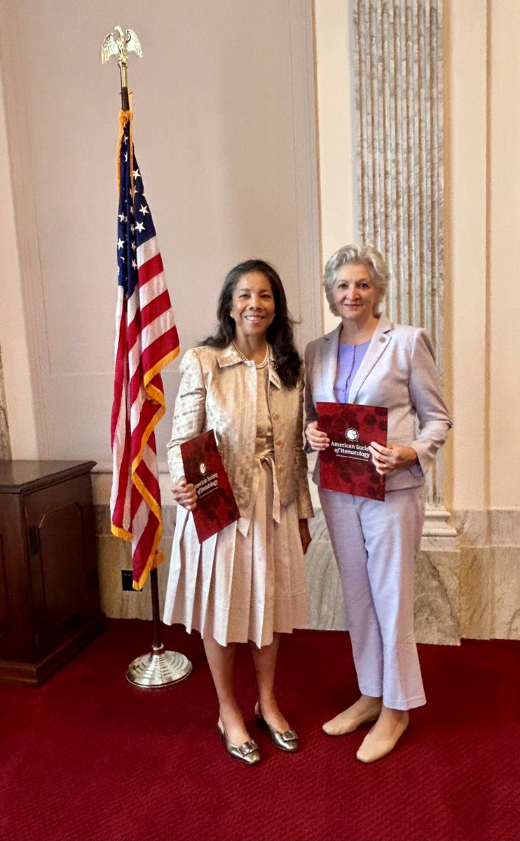 ASH_hematology's tweet image. ASH is back on Capitol Hill today, standing strong for what matters most: protecting NIH funding.
The NIH powers life-saving research—fueling breakthroughs for patients with sickle cell disease, blood cancers, and other blood disorders. #Fight4Hematology