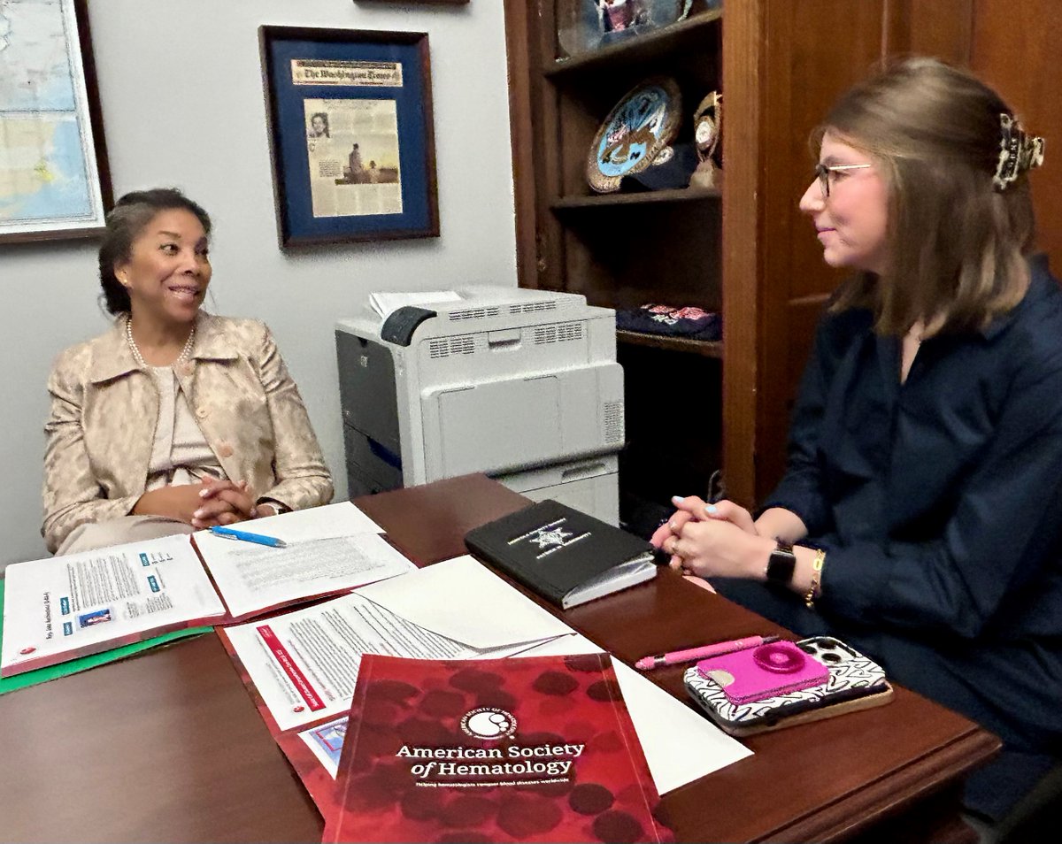 ASH_hematology's tweet image. ASH is back on Capitol Hill today, standing strong for what matters most: protecting NIH funding.
The NIH powers life-saving research—fueling breakthroughs for patients with sickle cell disease, blood cancers, and other blood disorders. #Fight4Hematology