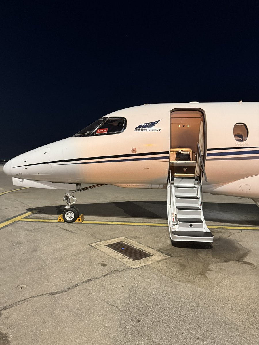 Auch mal PrivatJet fliegen 🌝