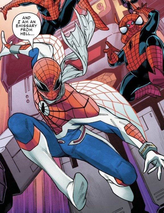 ComicGirlAshley's tweet image. TAKUYA GOT A NEW SPIDER-MAN SUIT AND HIS OWN VENOM!