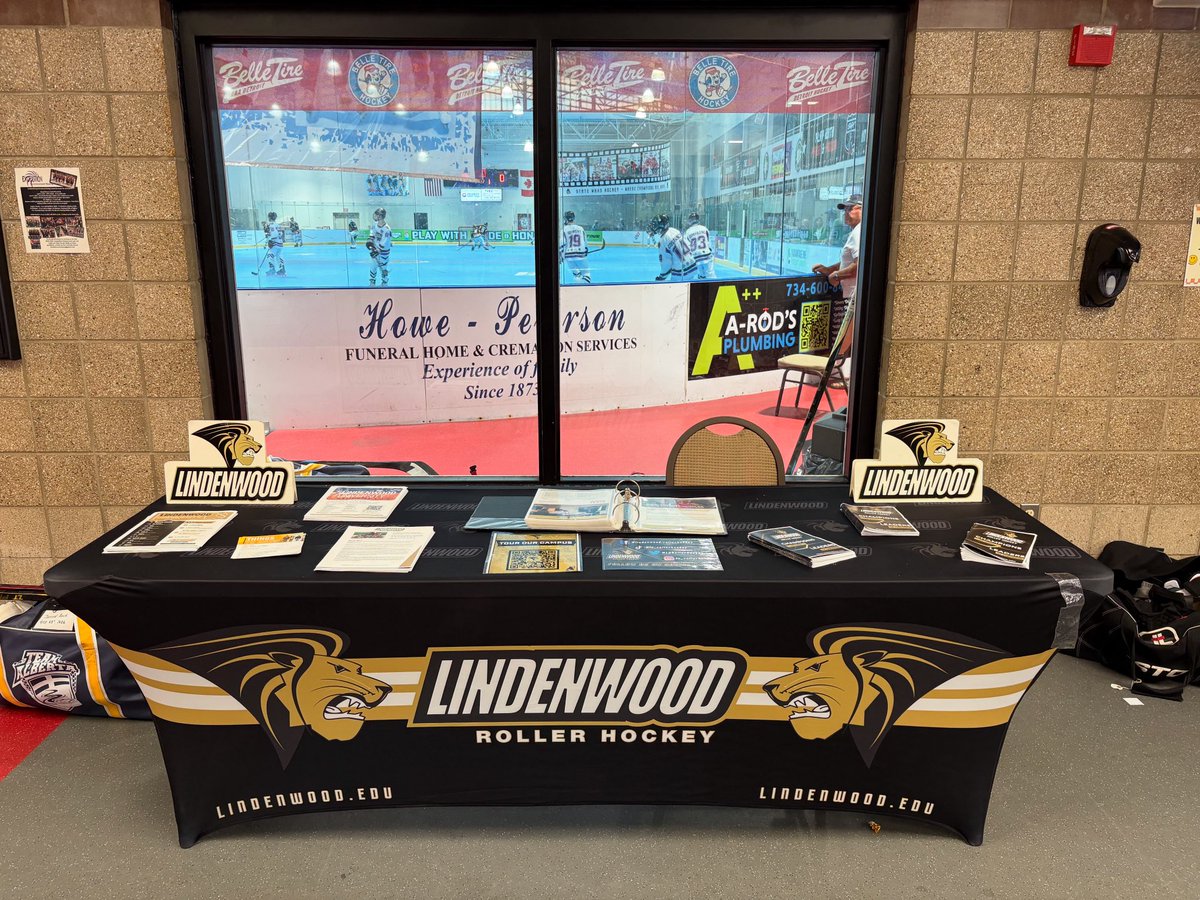 We are excited to be at State Wars this week! Coach Don Hager will be around to answer questions! #roller #luroller #collegehockey #statewars