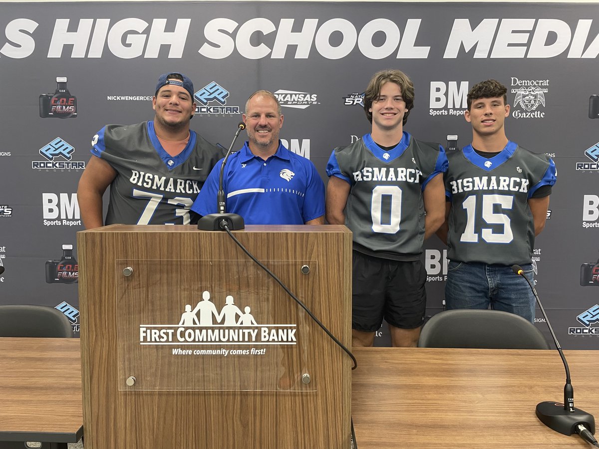 C.O.E Films (@crunkdoutent) on Twitter photo Head Coach Ben Keithley and the Bismarck Lions at the Big Miller Media Days hosted at First Community Bank <a href="/FCBANK1997/">First Community Bank</a> Head Coach Ben Keithley and the Bismarck Lions at the Big Miller Media Days hosted at First Community Bank <a href="/FCBANK1997/">First Community Bank</a>
