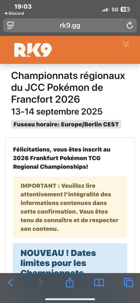 Go To #Franckfurt ! 

Y a plus qu’à !