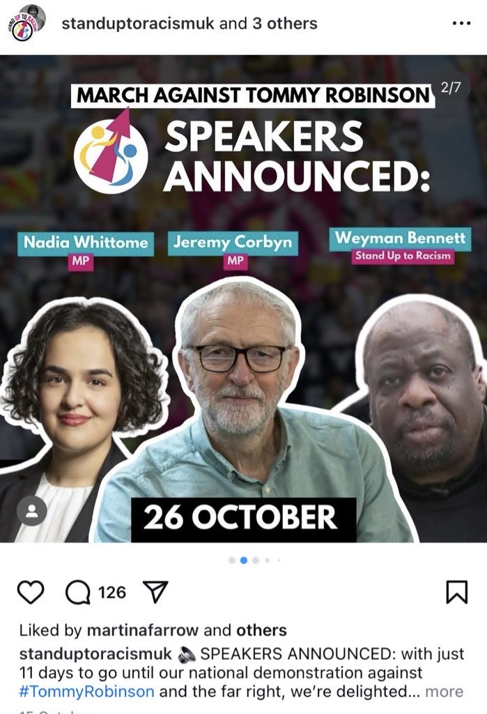 CharlotteCGill's tweet image. Stand Up to Racism is another wing of the Corbynite Left
They create masses of groups (using the same protesters) to create the impression of a chorus
2nd image
Professional propagandists like Patsy Stevenson (the “women’s rights activist” photographed at Sarah Everard’s…