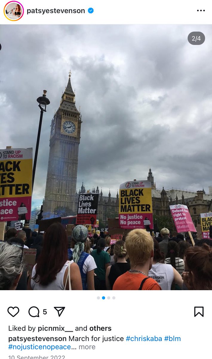 CharlotteCGill's tweet image. Stand Up to Racism is another wing of the Corbynite Left
They create masses of groups (using the same protesters) to create the impression of a chorus
2nd image
Professional propagandists like Patsy Stevenson (the “women’s rights activist” photographed at Sarah Everard’s…
