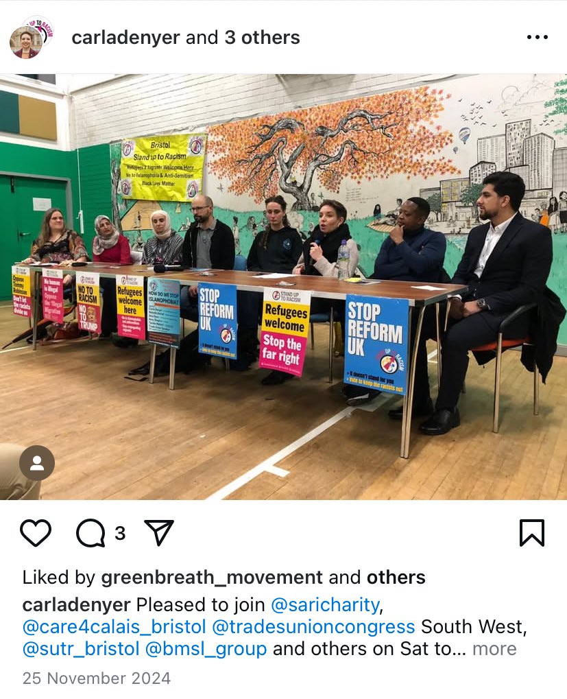 CharlotteCGill's tweet image. Stand Up to Racism is another wing of the Corbynite Left
They create masses of groups (using the same protesters) to create the impression of a chorus
2nd image
Professional propagandists like Patsy Stevenson (the “women’s rights activist” photographed at Sarah Everard’s…