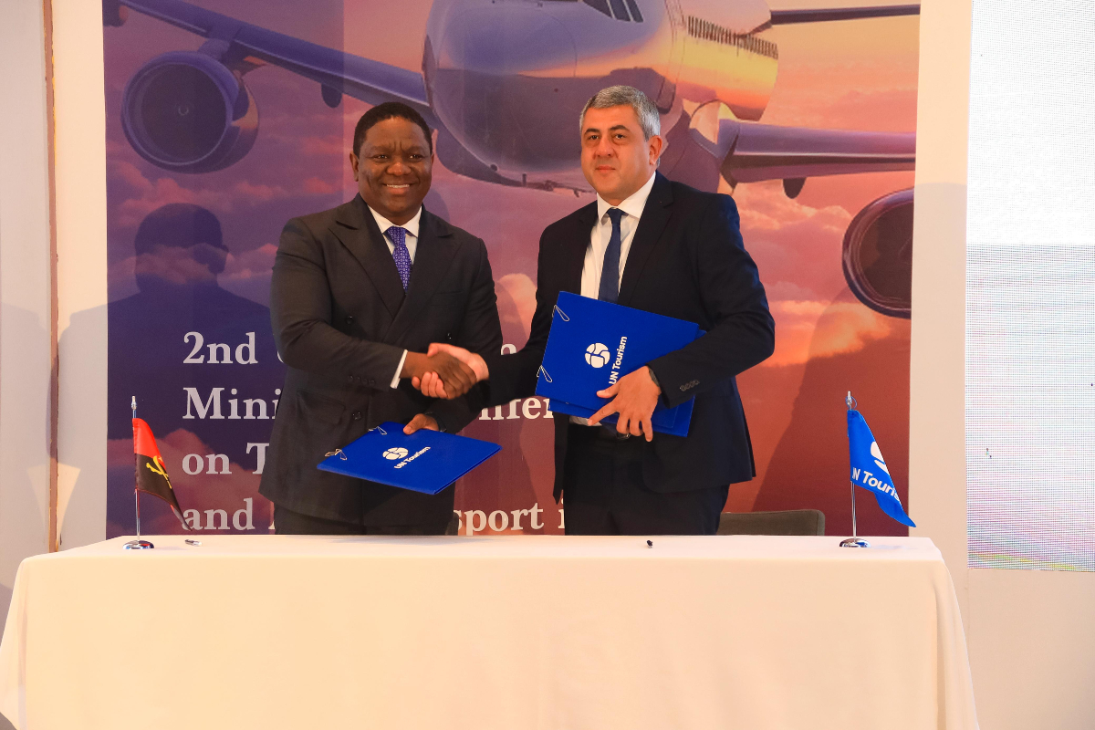 UNWTOAcademy's tweet image. Exciting news from Luanda🇦🇴 UN Tourism has awarded 100 scholarships for the Tourism Online Academy to Angola’s Ministry of Tourism, #empoweringyouth and raising the bar for #qualityeducation. Plus, a new education agreement sets the stage for even greater impact in tourism.