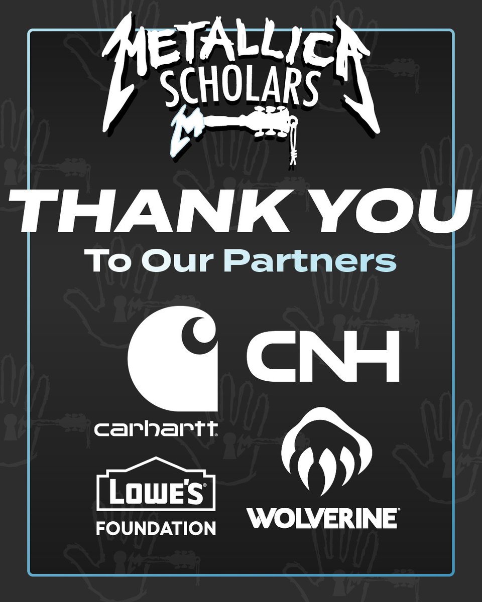 AWMHFoundation's tweet photo. In 7 years, we’ve grown our #MetallicaScholars Initiative schools from 10 colleges to 75 in all 50 United States &amp; Guam! With an initial focus on manufacturing programs, we’ve expanded to offer opportunities in diverse fields for students interested in a variety of trades. https://t.co/K8Batcuifp