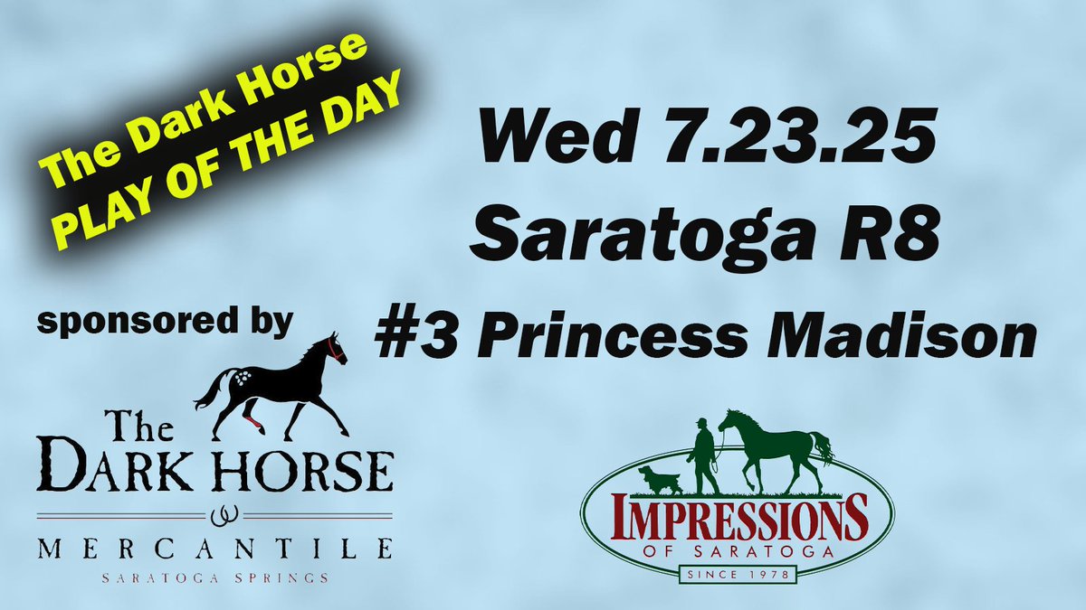 SethMerrow2's tweet image. Wednesday Dark Horse Play of the Day