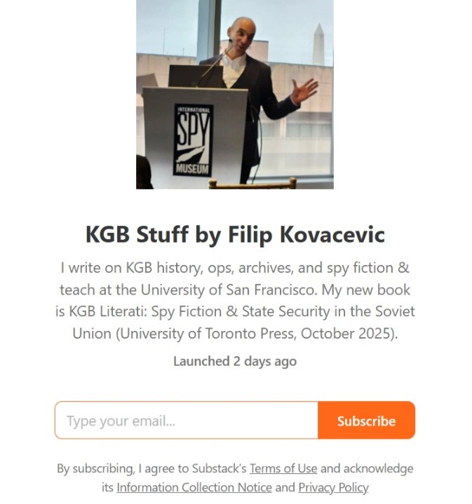 ChekistMonitor's tweet image. Writing an article for Substack based on docs about a #KGB general I obtained from the Lithuanian Special Archives. To be posted in a few days.

Subscribe here not to miss it:       
kgbstack.substack.com