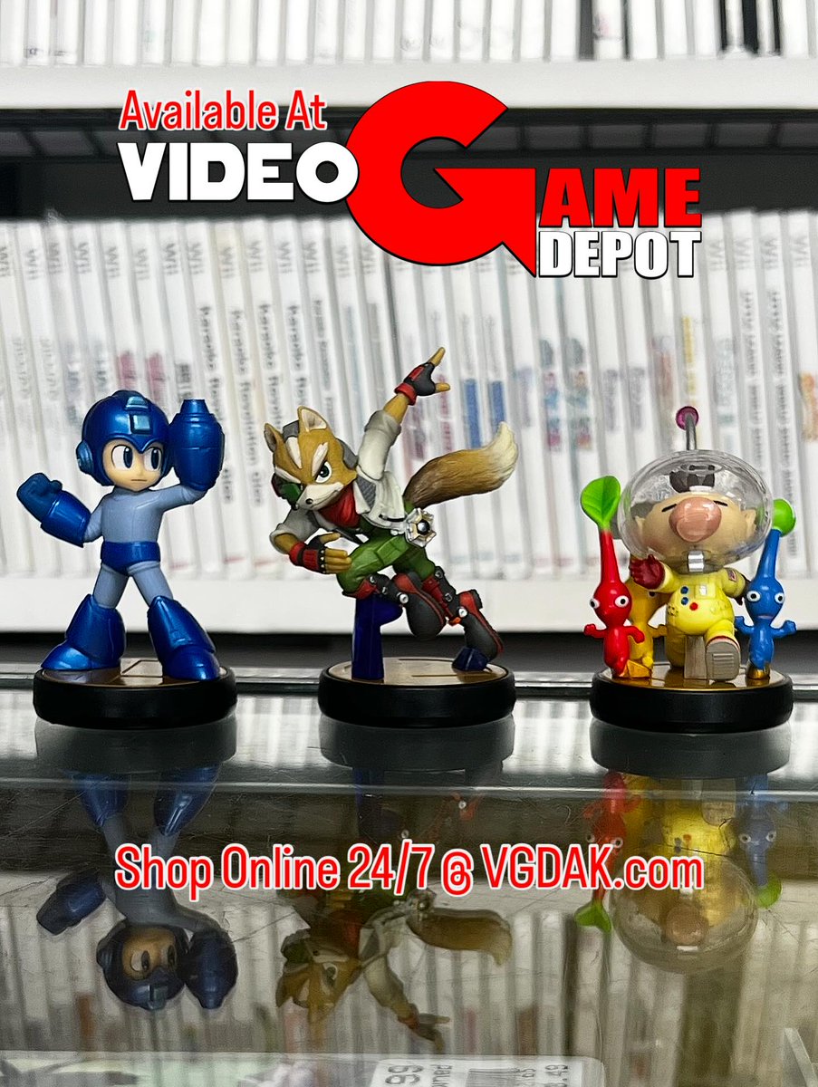 VGDAk's tweet image. You know it’s serious when you see these three on the case! 
👾
Shop Online 24/7 at VGDAK.com
🕹️
Game On!
#VideoGameDepot
@CapcomUSA_ @NintendoAmerica