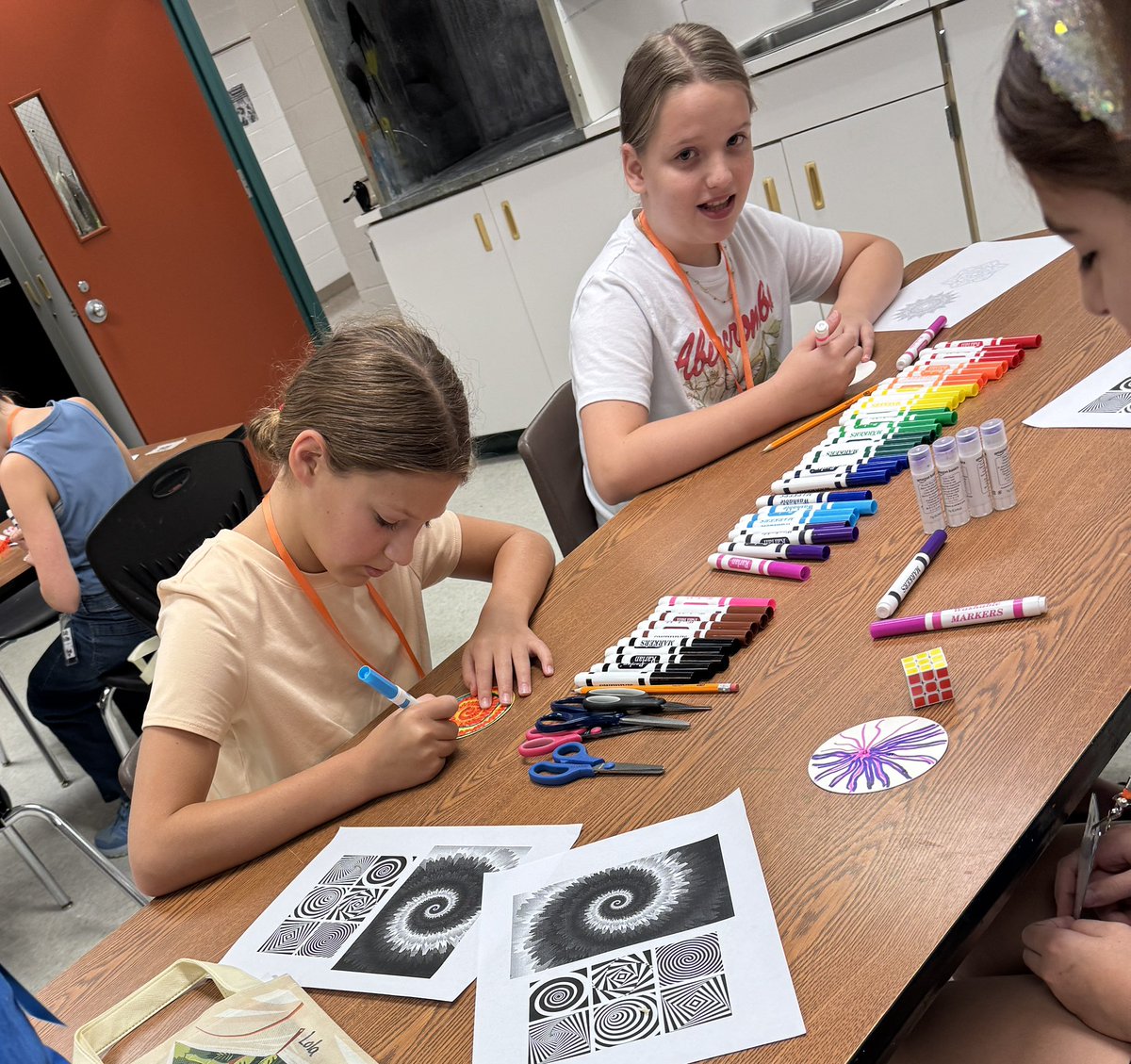 KrystleWright's tweet image. Whirligigs use kinetic energy to spin. Learning through Art! @HumbleISD_RMS @MoliverMediaSp @HumbleISD @VisualArtHumble