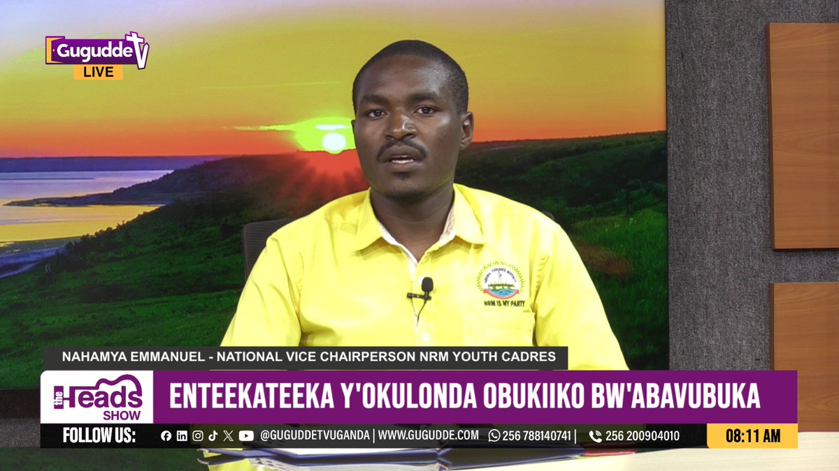 MpKazo2026's tweet image. Tomorrow, I will be live on @guguddetvuganda from 8am to 9am speaking the challenges in @NRMOnline primaries and how to overcome them.