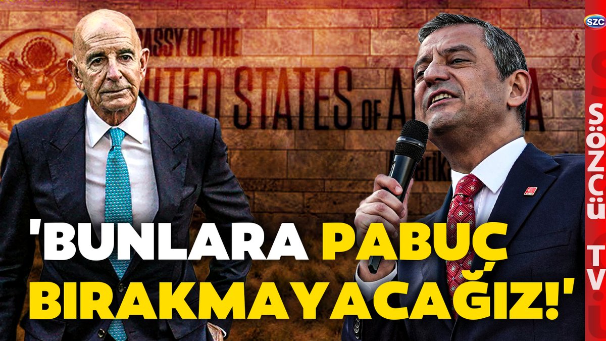 szctelevizyonu's tweet image. 'ULUS DEVLET MI BIRAKTINIZ!' Özgür Özel'den Çok Sert Çıkış! ABD'li Tom Barrack'ı Yerden Yere Vurdu
youtu.be/C5Hi5k3dy4k