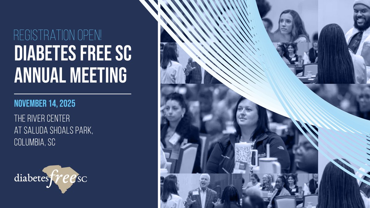 Diabetes Free SC welcomes global expert Dr. Silvio Inzucchi as guest speaker at our 2025 Annual Meeting. 

A leader in clinical diabetes care, Dr. Inzucchi brings deep insight as we mark #WorldDiabetesDay. Register here: bit.ly/406MZtA