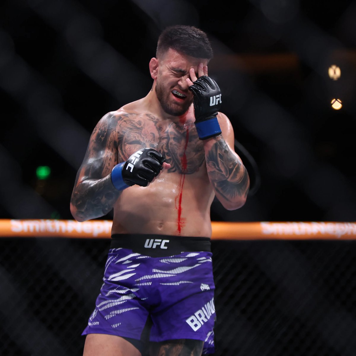 mma_kings's tweet image. Cody Brundage's #UFCAtlanta loss to Mansur Abdul-Malik was today overturned to a majority draw, Georgia commission head Matt Woodruff confirms to me.
The bout was initially a technical decision for Abdul-Malik. Story headed to @MMAJunkie.
