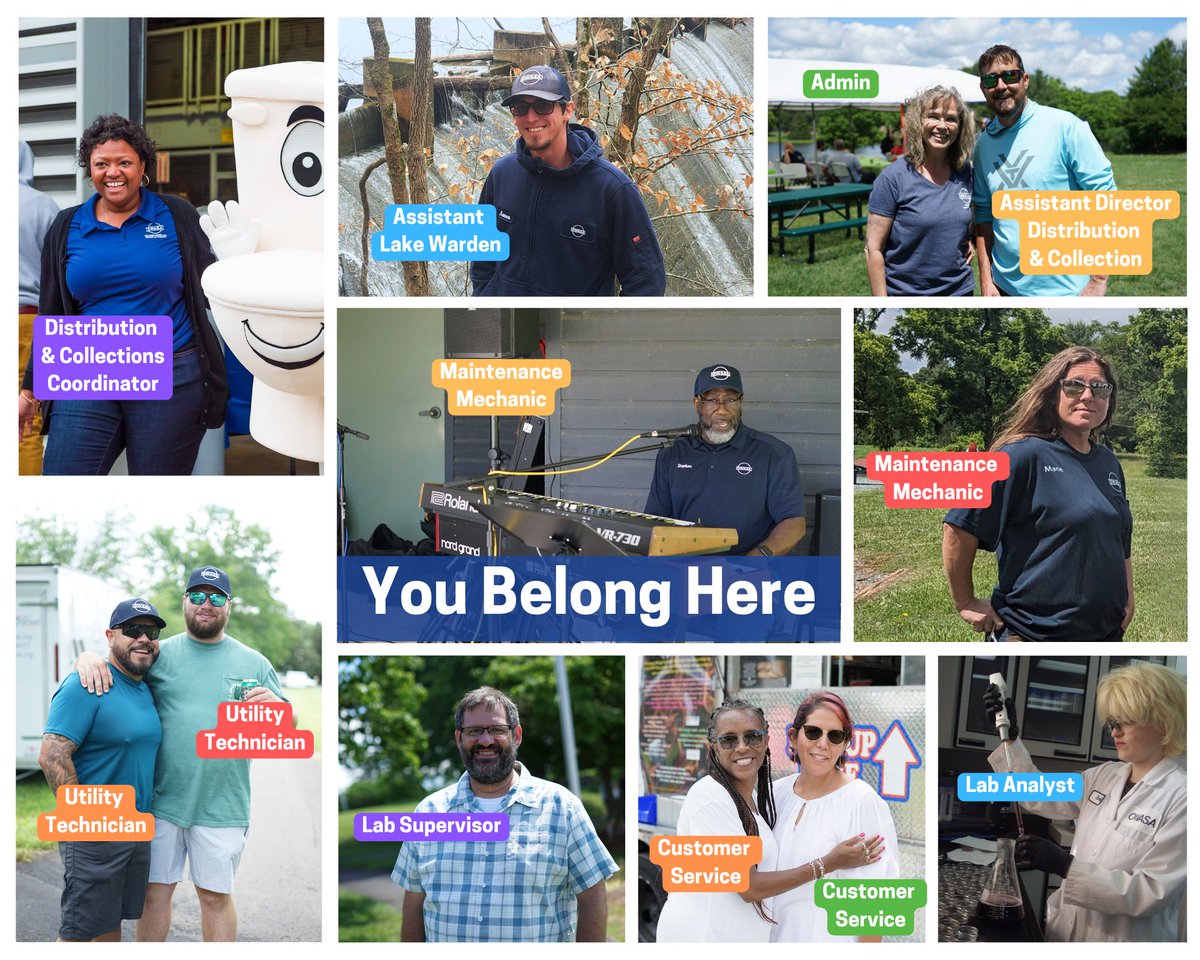 This #WorkingWednesday, check out OWASA's new careers webpage on NeoGov!

This site has everything you need to know about what it's like to work at OWASA from our culture, benefits, DEIB program, current openings, and more. 

Visit owasa.attract.neogov.com today!