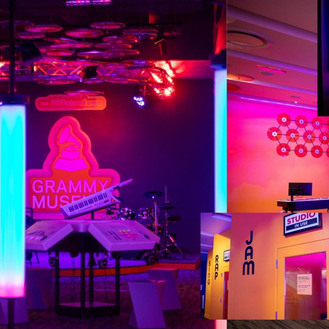 LALIVE's tweet image. Summer break is ending soon! Don't miss the fun at @grammymuseum ! ☀️
Admission is FREE for 17 and under. Grab lunch and explore our L.A. LIVE campus.
📍11am, Wednesday-Monday
🎟️ Link in bio!