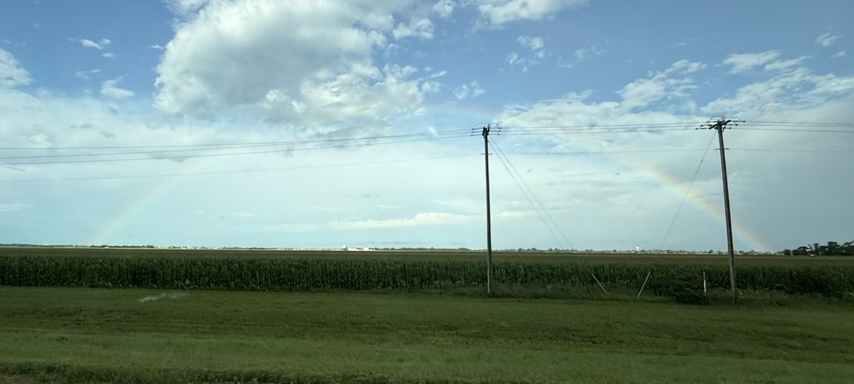 mrs_wollin's tweet image. My daughter had an early morning dentist appointment today and we spotted this rainbow on the way there. 🌈 It was a good reminder that beauty can follow struggle! 💕