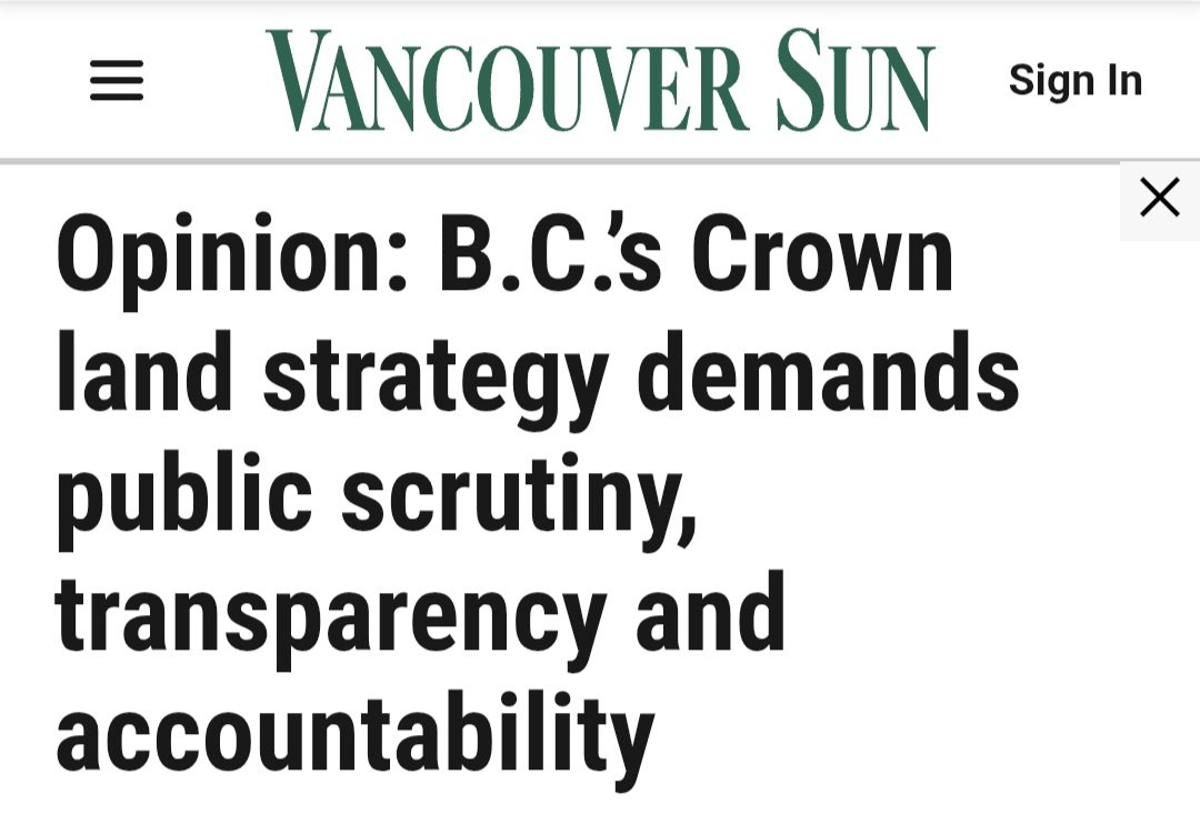 elenoresturko's tweet image. “For British Columbians who expect their public lands to be managed transparently and in accordance with the law, the NDP’s UNDRIP-based process delivers none of the stability or predictability promised by the premier.”
vancouversun.com/opinion/op-ed/…