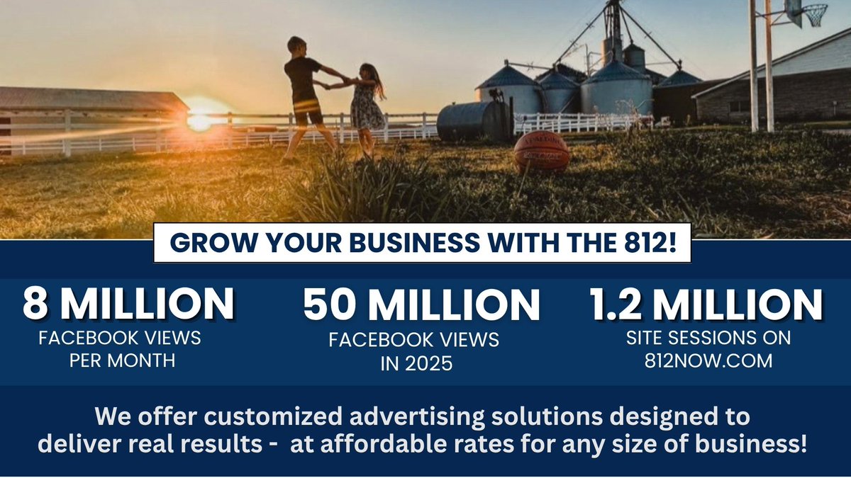 812now's tweet image. Want to grow your business in Southeast Indiana?
Partner with us! Read here: 812noww.com/post/grow-your…