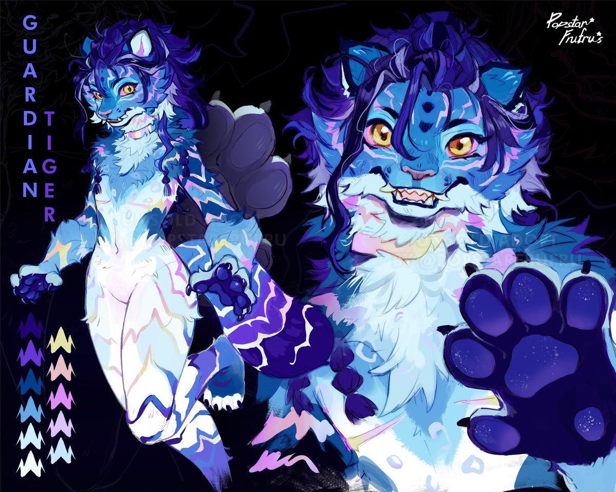 🐯Guardian Tiger (OPEN ADOPT)🐯
A design based on my two fav characters from KDH!! I watched it the other day I was so in love with the tiger. I will probably make a Honmoon based design next!
🌟
SB- 100
MI- 5
AB- 350
🌟
Winner will receive the file emailed or transferred via TH