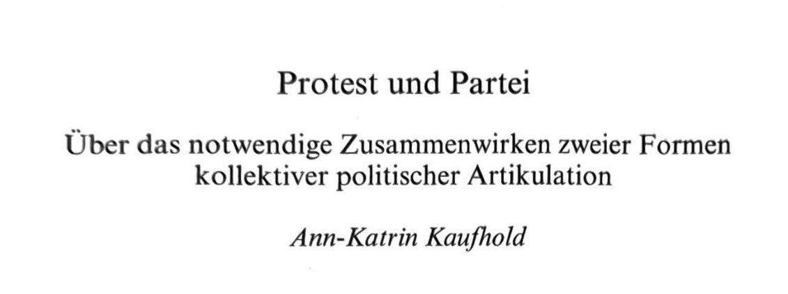 SprachPhilo's tweet image. „Protest ist essenziell für die Bewältigung der #Klimakrise. […]. Protest schafft die Bedingung der Möglichkeit
fundamentalen Wandels, wie er zur Bewältigung der Klimakrise erforderlich ist.“

Erstaunlich, dass die Rechtswissenschaftlerin Ann-Katrin #Kaufhold qualifiziert ist,…