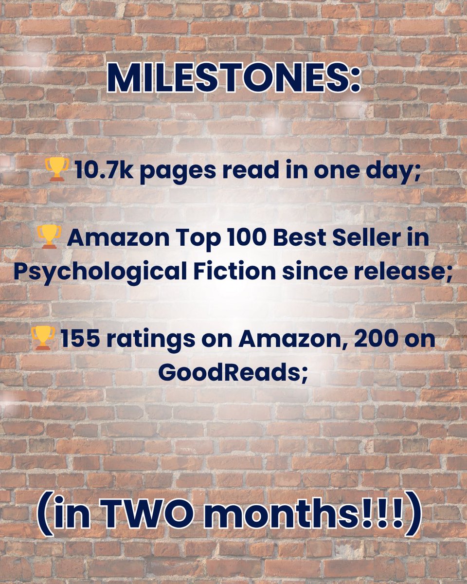 sarapucciauthor's tweet image. This debut has been a dream come true, and itβs only the beginning. Two months in and Iβm beyond grateful. Thank you!β€οΈ
π·οΈ
#psychologicalthriller #debutauthor #whodidimarry #thrillerbooks #bookstagram #booktok #kindleunlimited #kindlereads
