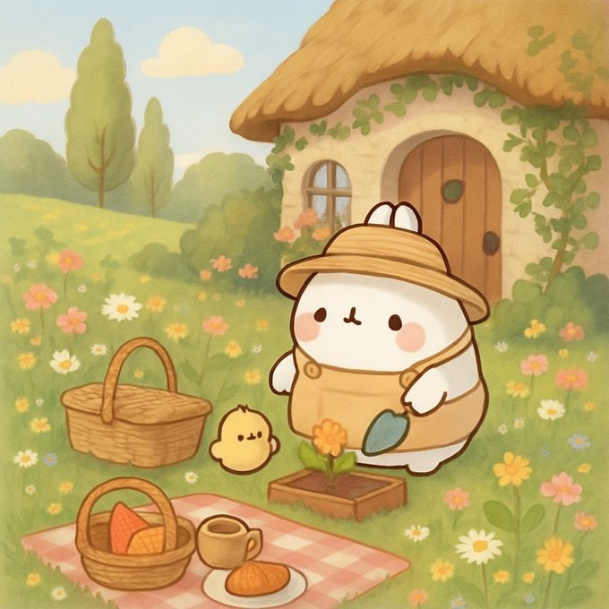 sirneyoo's tweet photo. @JOHN_JAMES777 $molang is here to make you look good 
CA: 9GCjrfLyH8DoogPmodPQtqHxaYSLyAQtvUumJFSCbonk https://t.co/jar64YXypi