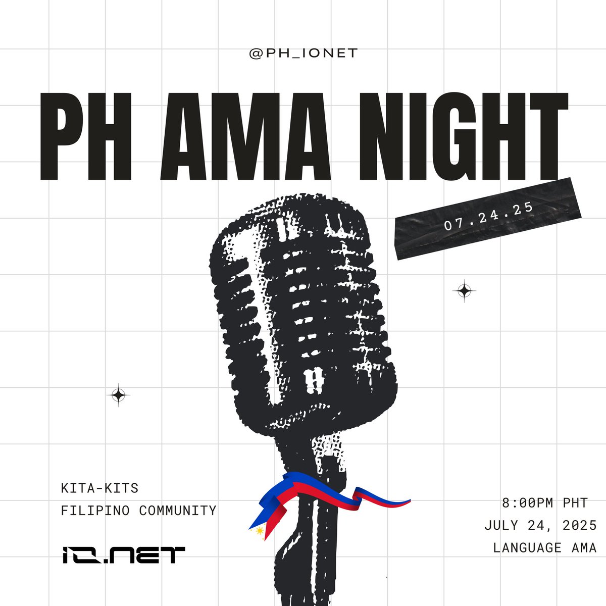 Filipino AMA Night 🇵🇭

Inaanyayahan ang buong IO Filipino Community sa isang gabi ng updates, announcements, at usapan tungkol sa mga  kaganapan sa komunidad.

📅 Petsa: July 24, 2025
⏰ Oras: 8:00 PM PHT

Kita-kits IO Filipino Community