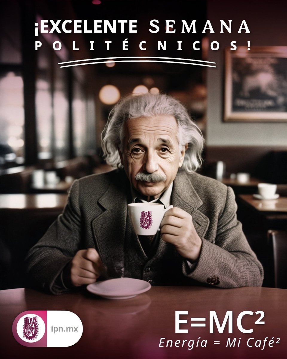 #IdentidadIPN | Comienza esta semana con determinación y entusiasmo. ¡Eres un #PolitécnicoDeCorazón y tienes todo lo que necesitas para brillar! ✨🫰¡Bonito lunes!