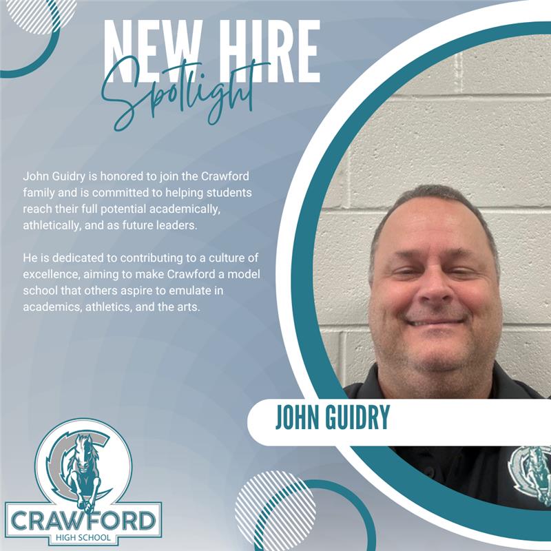 Welcome back to FBISD and the "Ranch" Coach Guidry! <a href="/ACHS_ChargerFB/">Almeta Crawford Football</a> <a href="/ACHS_Boosters/">Crawford Boosters</a>